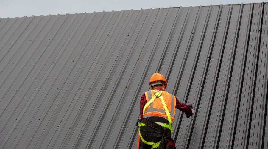 Professional metal roof installation services in Coralville, IA
